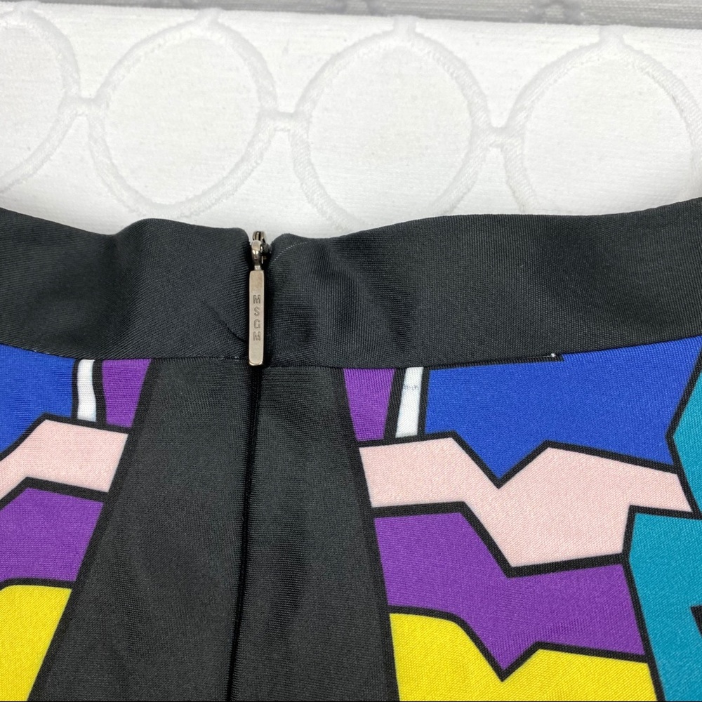MSGM Geometric Circle A Line Skirt Size 12 Girls - Picture 6 of 8
